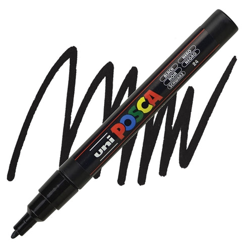 FINE BLACK POSCA PAINT MARKER